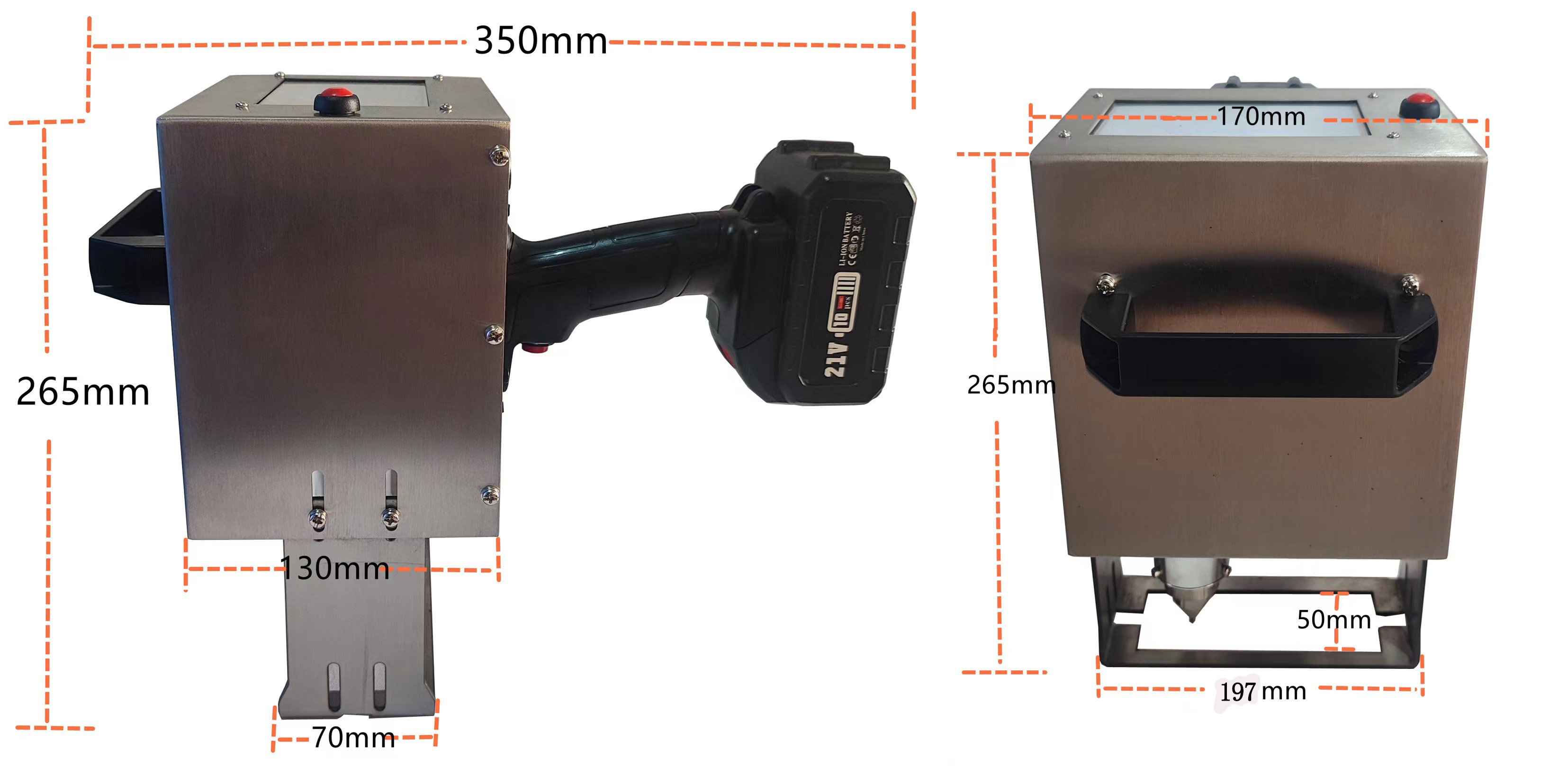 Handheld Dot Peen Marking Machine XY/SD-4-12030