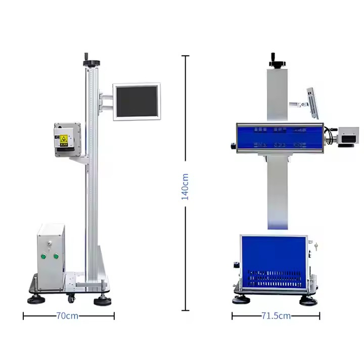 CO2 Flying Laser Marking Machine XY/COF-30/40/50/60W