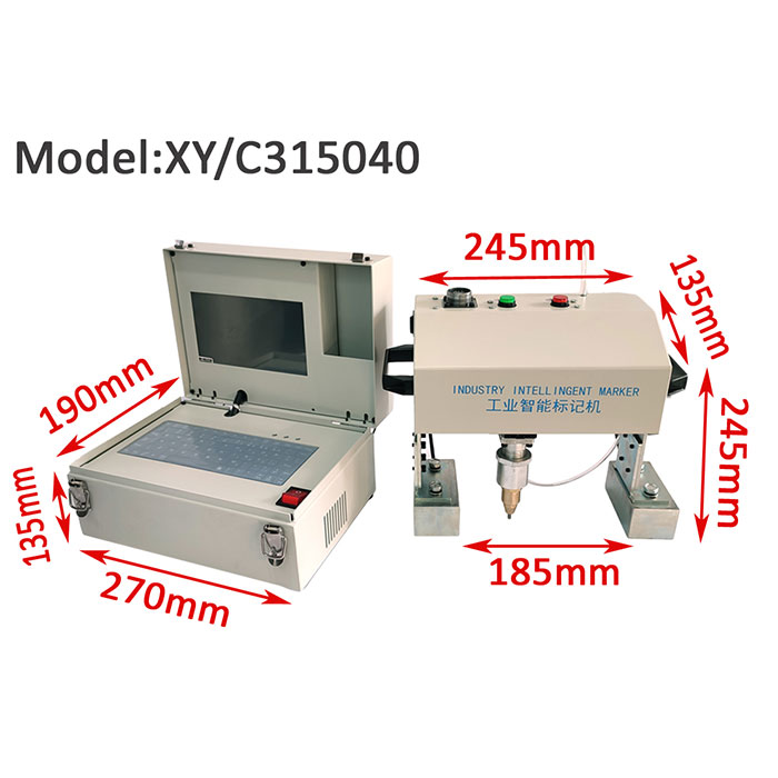 Pneumatic Dot Peen Marking Machine XY/C3-15040