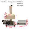 Industrial Pneumatic Dot Peen Marking Machine with Rotary Chuck XY/L4