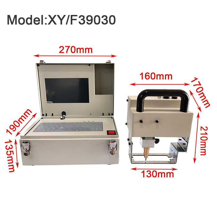 Pneumatic Dot Peen Marking Machine XY/F3-9030