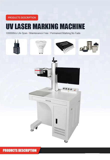 UV Desktop marking machine XY/UVT-3/5/10W