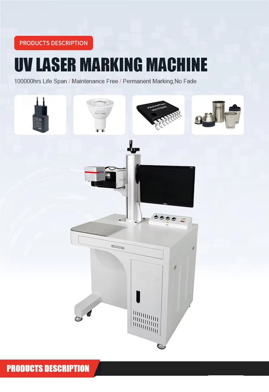 UV Desktop marking machine XY/UVT-3/5/10W